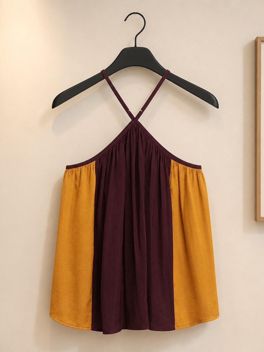 Banana Republic Burgundy Halter Tank Top